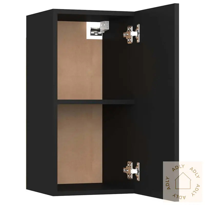 Tv-Benk Svart 30,5X30X60 Cm Konstruert Tre