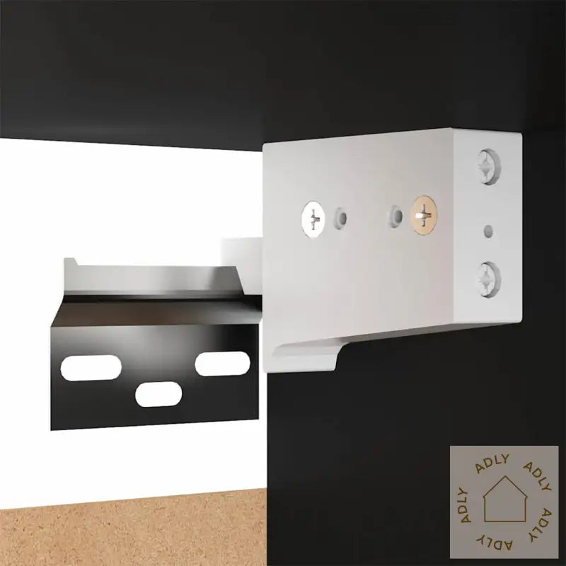 Tv-Benk Svart 30,5X30X60 Cm Konstruert Tre