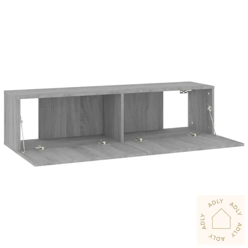 Tv-Benk Grå Sonoma 120X30X30 Cm Konstruert Tre