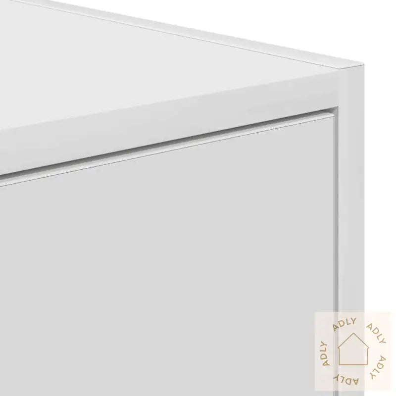 Tv-Benker 2 Stk Hvit 60X31X25,5 Cm Konstruert Tre