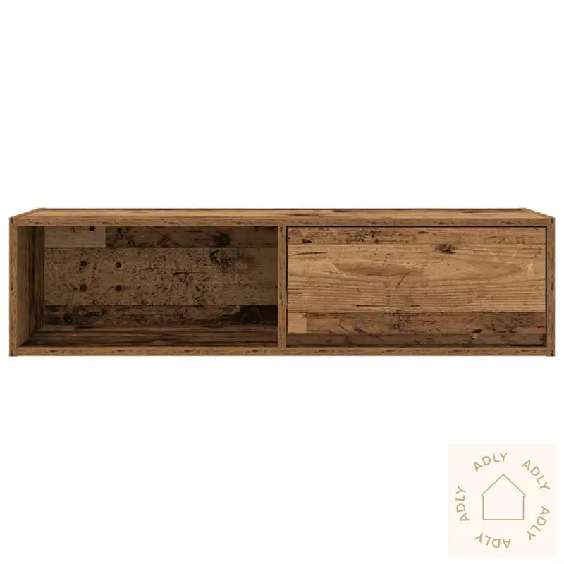 Tv-Benker 2 Stk Gammelt Tre 100X31X25,5 Cm Konstruert Tre