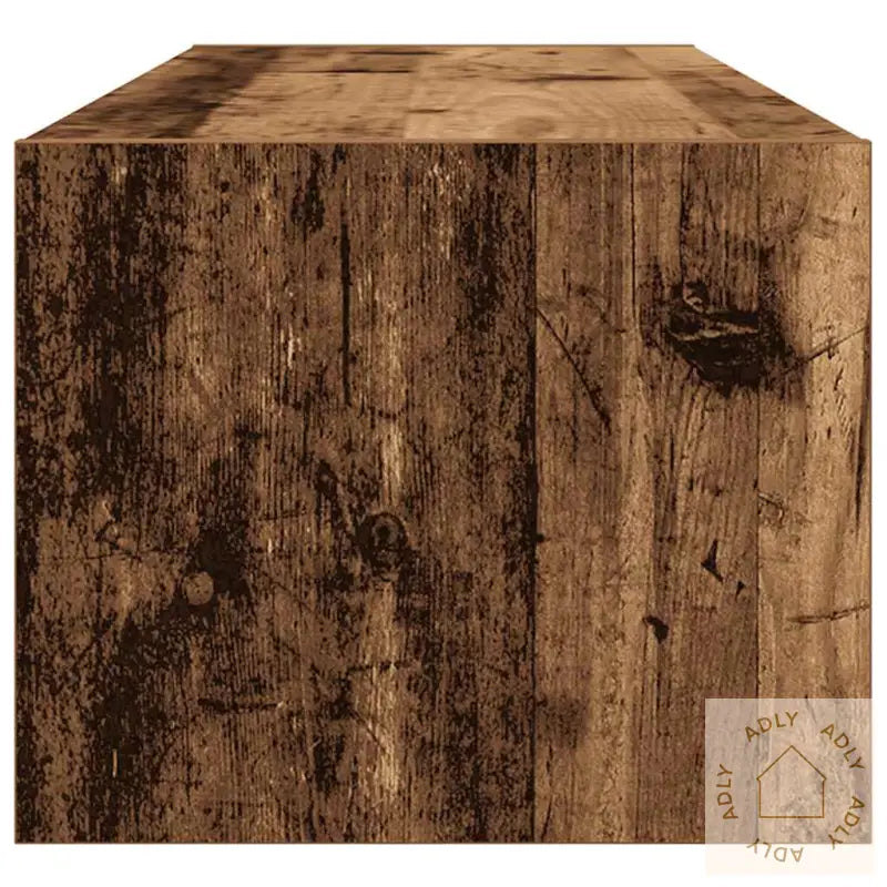 Tv-Benker 2 Stk Gammelt Tre 100X31X25,5 Cm Konstruert Tre