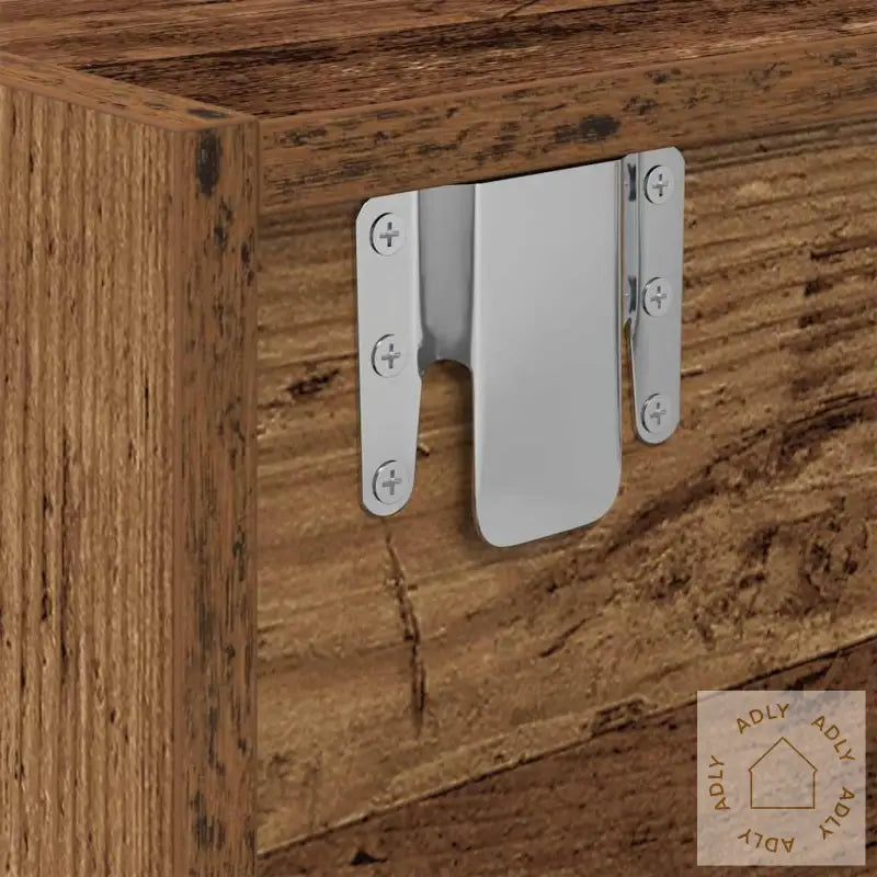 Tv-Benker 2 Stk Gammelt Tre 100X31X25,5 Cm Konstruert Tre