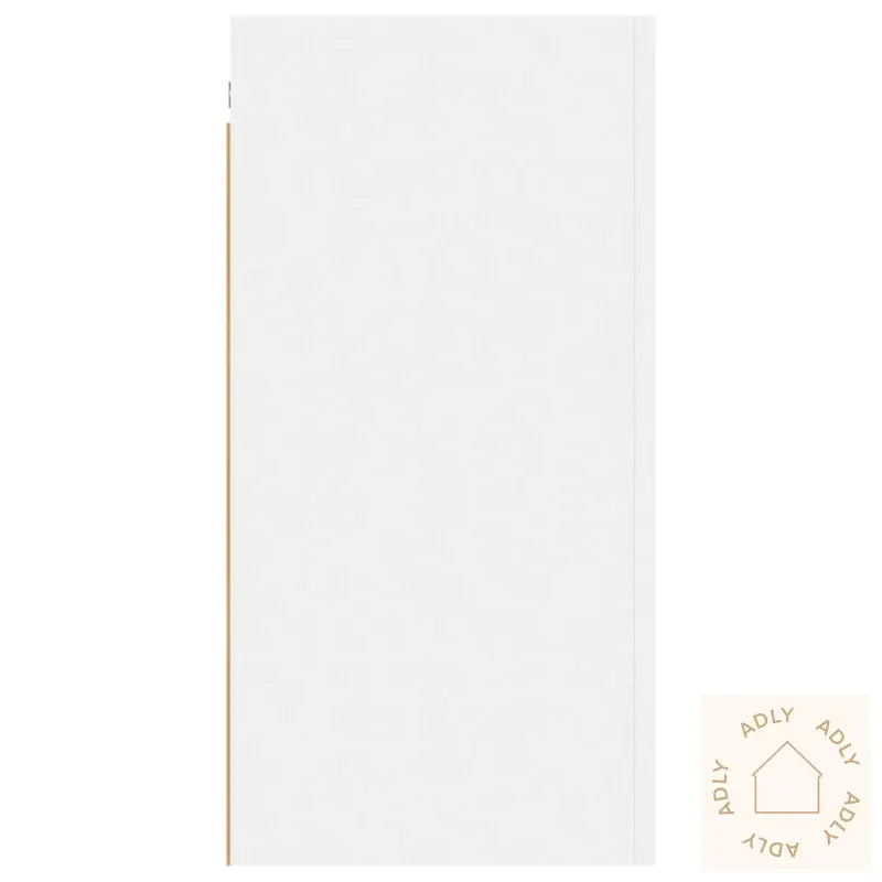 Tv-Benk Hvit 30,5X30X60 Cm Konstruert Tre