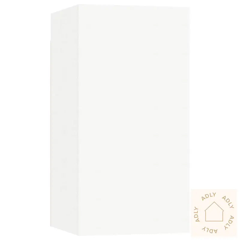 Tv-Benk Hvit 30,5X30X60 Cm Konstruert Tre