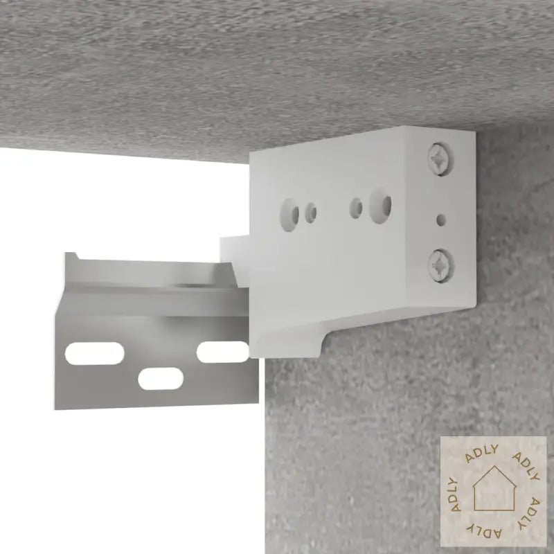 Tv-Benksett 7 Deler Betonggrå Konstruert Tre