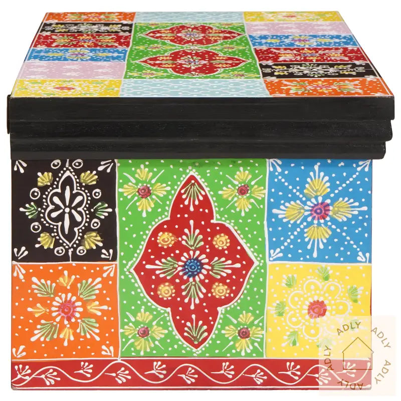 Vegghengt Tv-Skap 60X30X24 Cm Solid Tre Grovt Mango