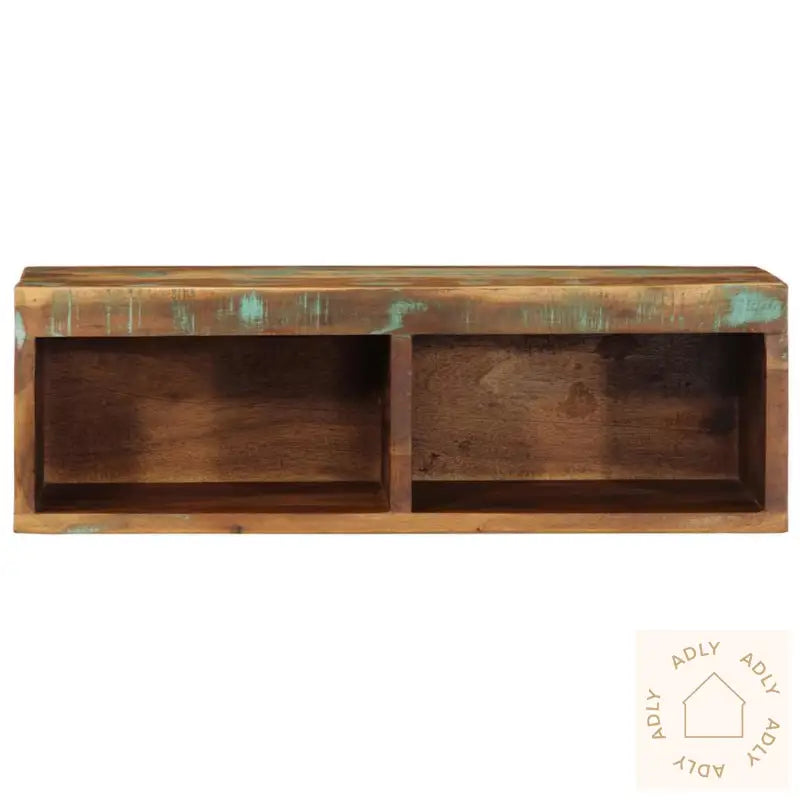 Veggmontert Tv-Benk 60X30X19 Cm Gjenvunnet Heltre