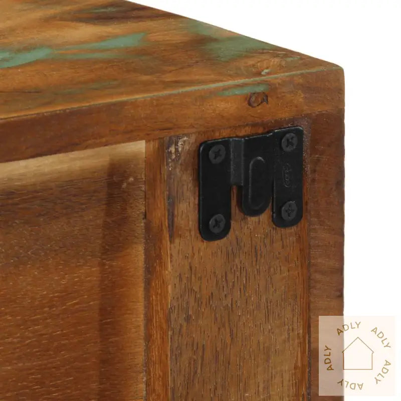 Veggmontert Tv-Benk 60X30X19 Cm Gjenvunnet Heltre
