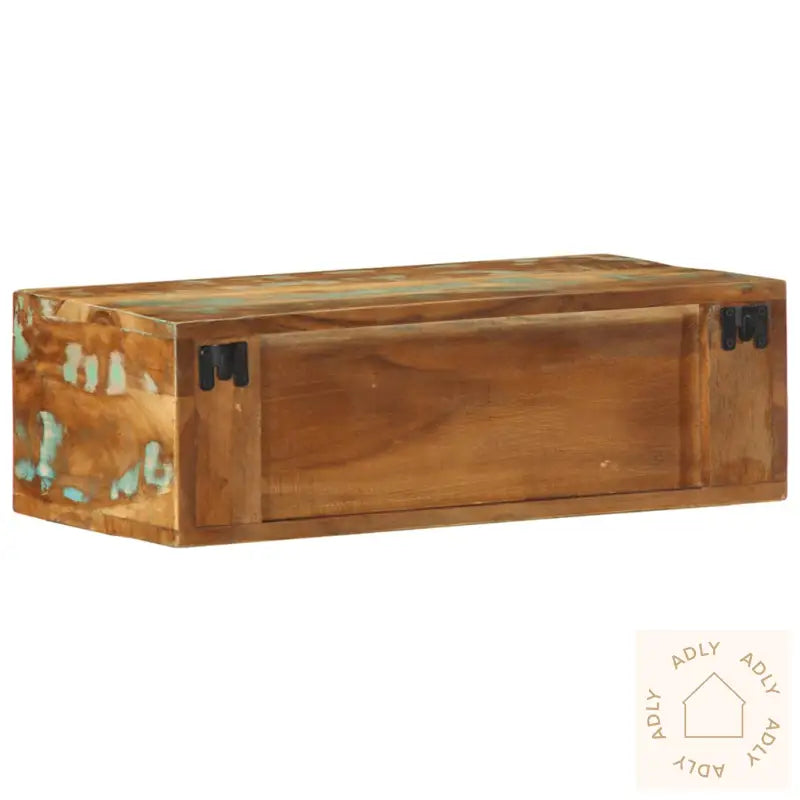Veggmontert Tv-Benk 60X30X19 Cm Gjenvunnet Heltre