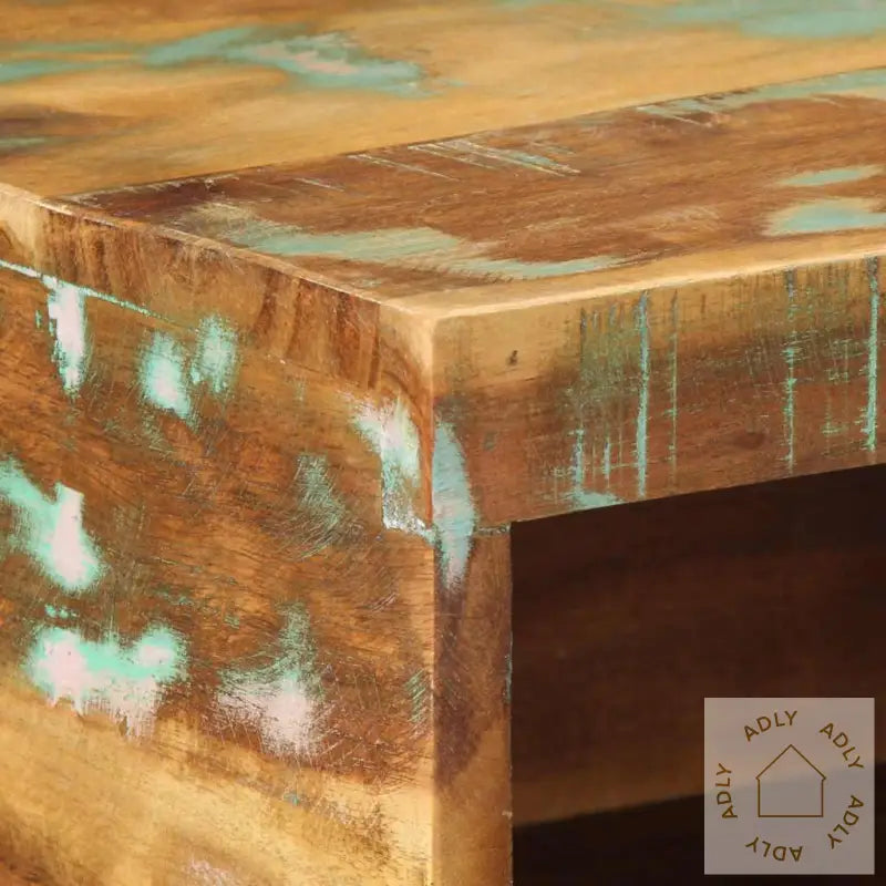 Veggmontert Tv-Benk 60X30X19 Cm Gjenvunnet Heltre