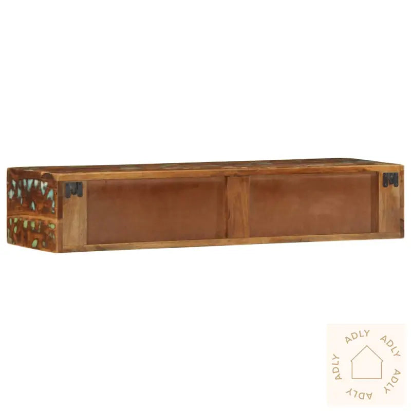 Veggmontert Tv-Benk 100X30X19 Cm Gjenvunnet Heltre