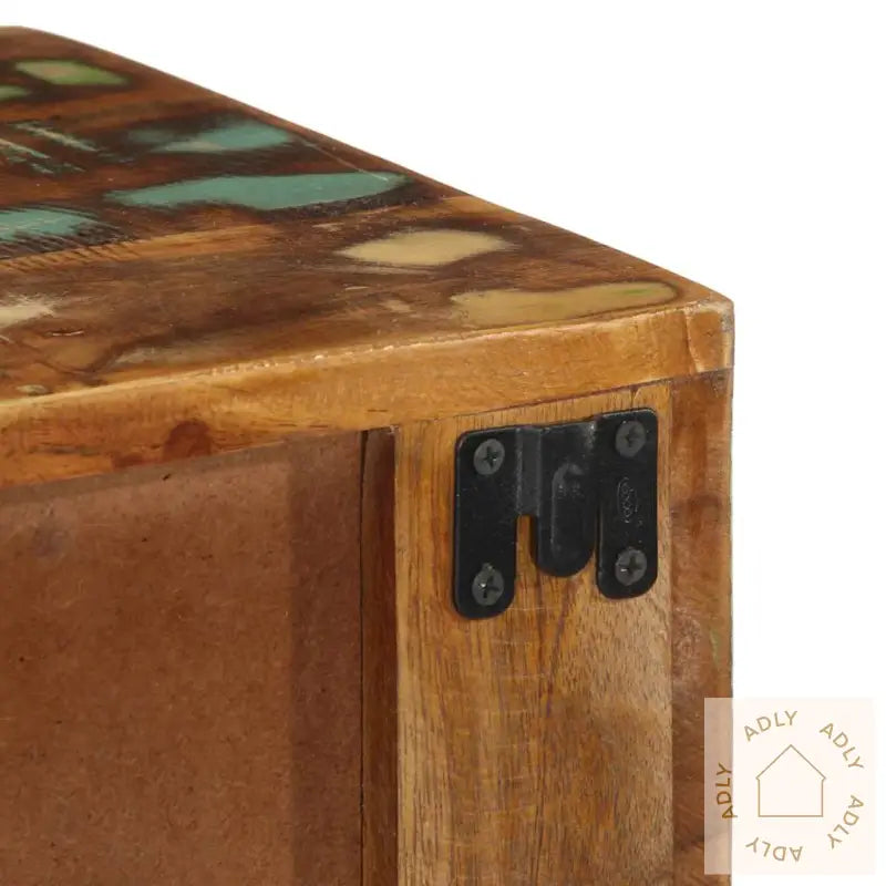 Veggmontert Tv-Benk 100X30X19 Cm Gjenvunnet Heltre