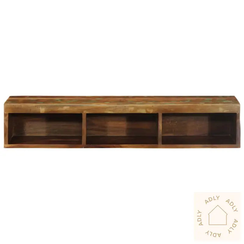 Veggmontert Tv-Benk 100X30X19 Cm Gjenvunnet Heltre