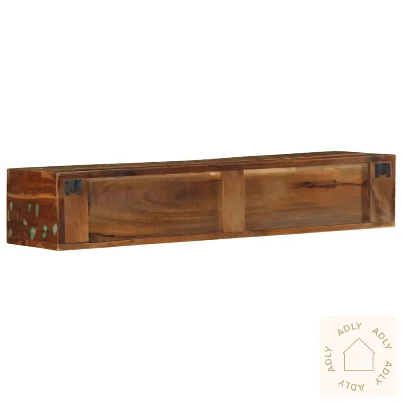 Veggmontert Tv-Benk 100X30X19 Cm Gjenvunnet Heltre
