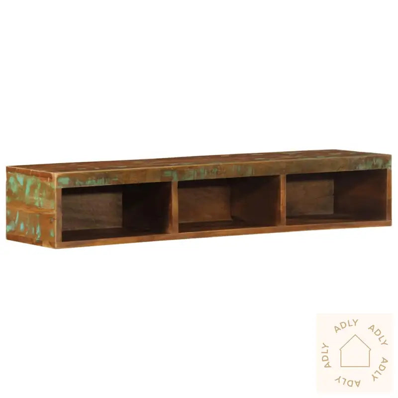 Veggmontert Tv-Benk 100X30X19 Cm Gjenvunnet Heltre