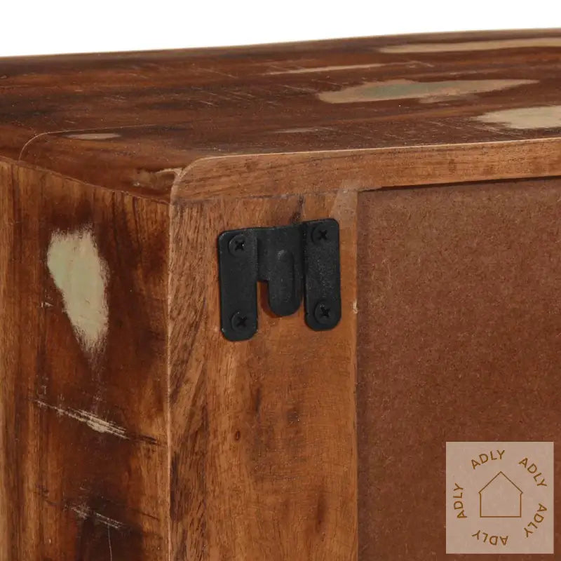 Veggmontert Tv-Benk 100X32X25 Cm Gjenvunnet Heltre