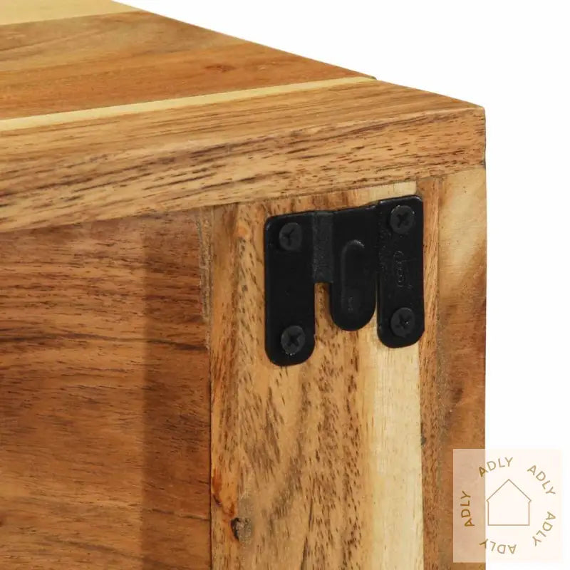 Veggmontert Tv-Benk 60X30X19 Cm Heltre Akasie