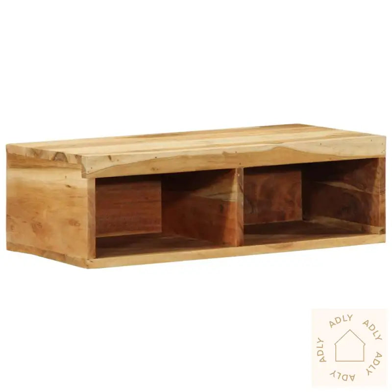 Veggmontert Tv-Benk 60X30X19 Cm Heltre Akasie