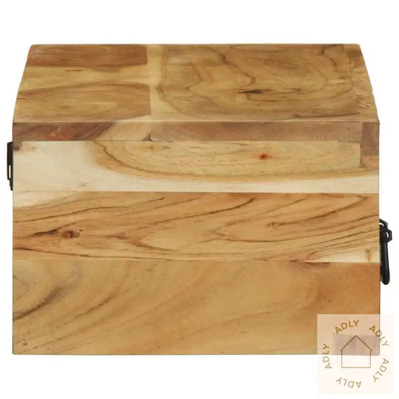 Veggmontert Tv-Benk 100X30X19 Cm Heltre Akasie