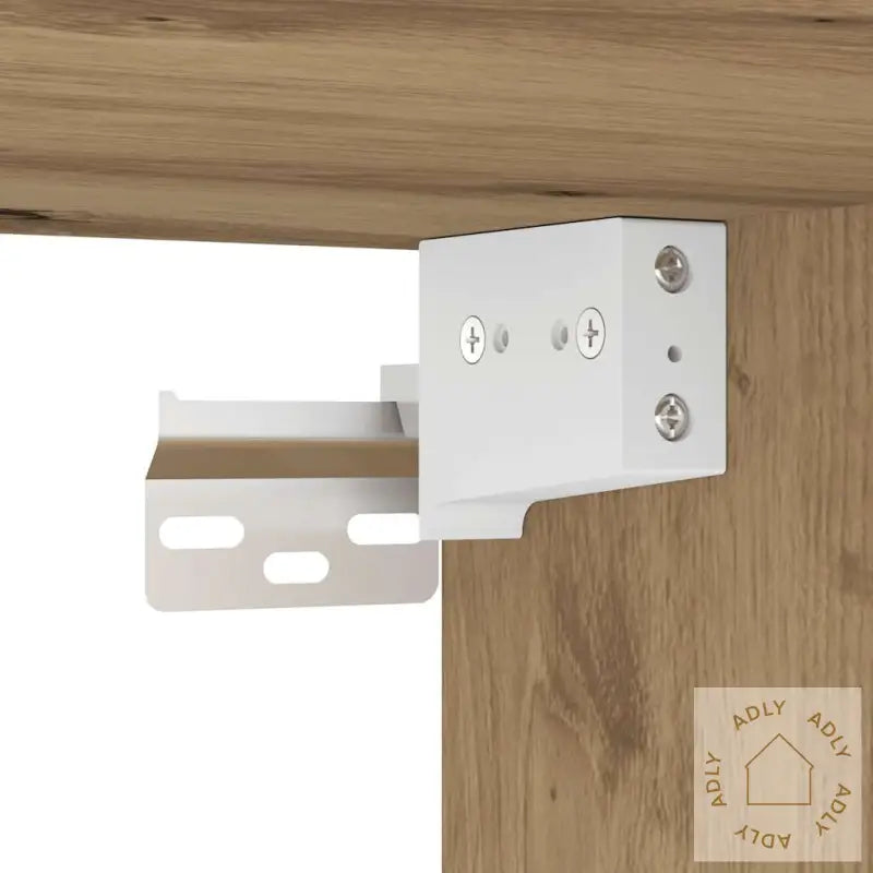 Vegghengte Tv-Benker 3 Stk Artisan Eik Konstruert Tre