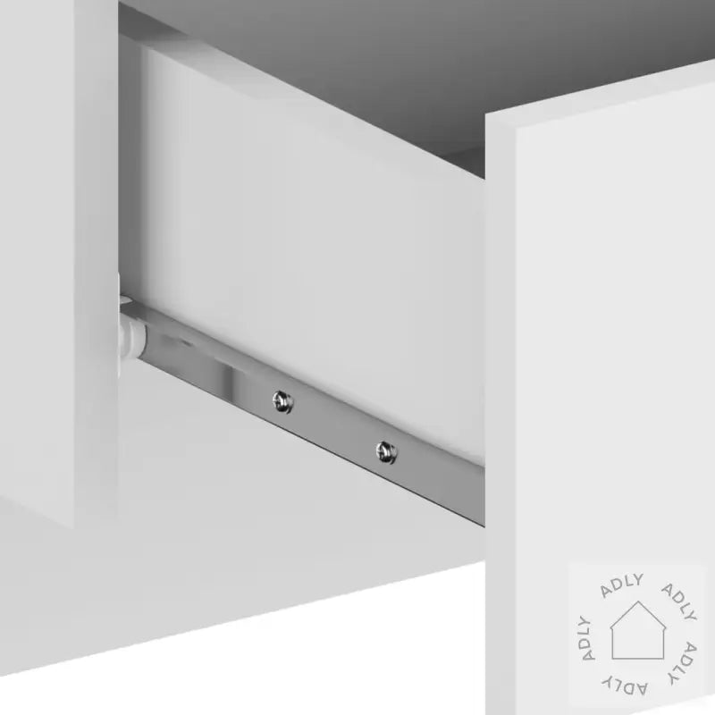 Vegghengte Nattbord 2 Stk Hvit