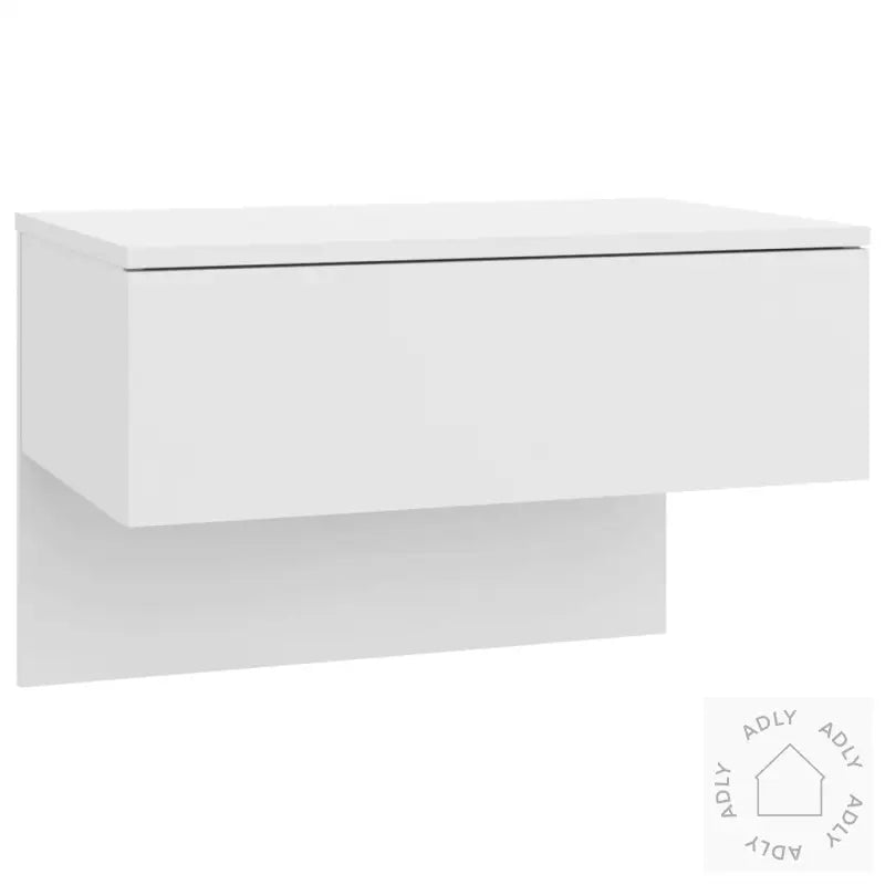 Vegghengte Nattbord 2 Stk Hvit