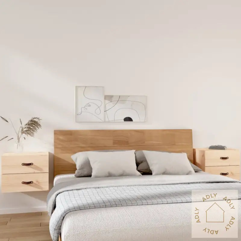 Veggmonterte Nattbord 2 Stk 50X36X40 Cm