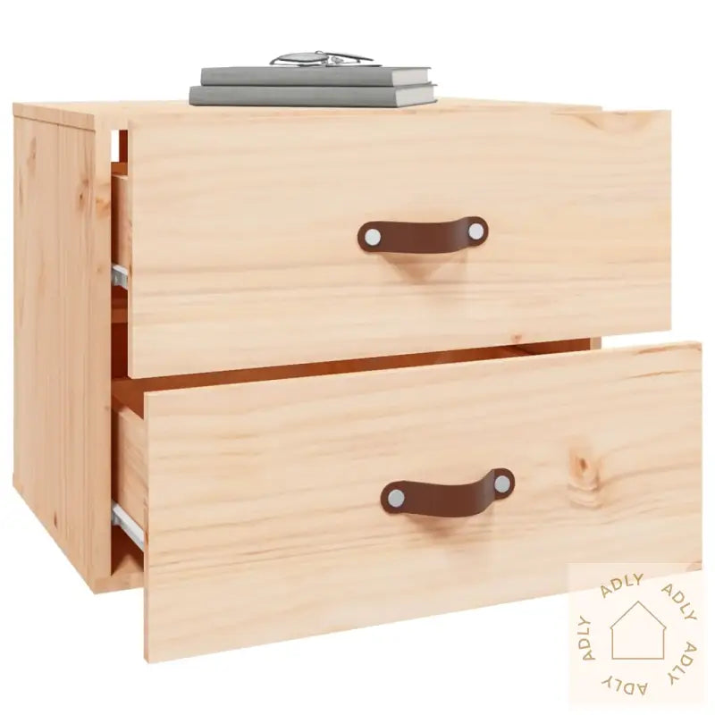 Veggmonterte Nattbord 2 Stk 50X36X40 Cm