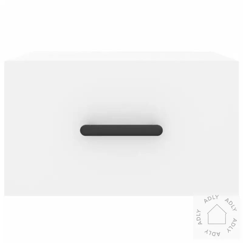 Veggmonterte Nattbord 2 Stk Hvit 35X35X20 Cm