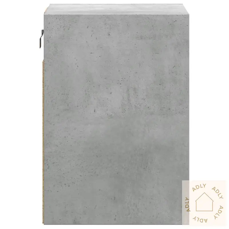 Vegghengte Nattbord Med Led-Lys 2 Stk Betonggrå