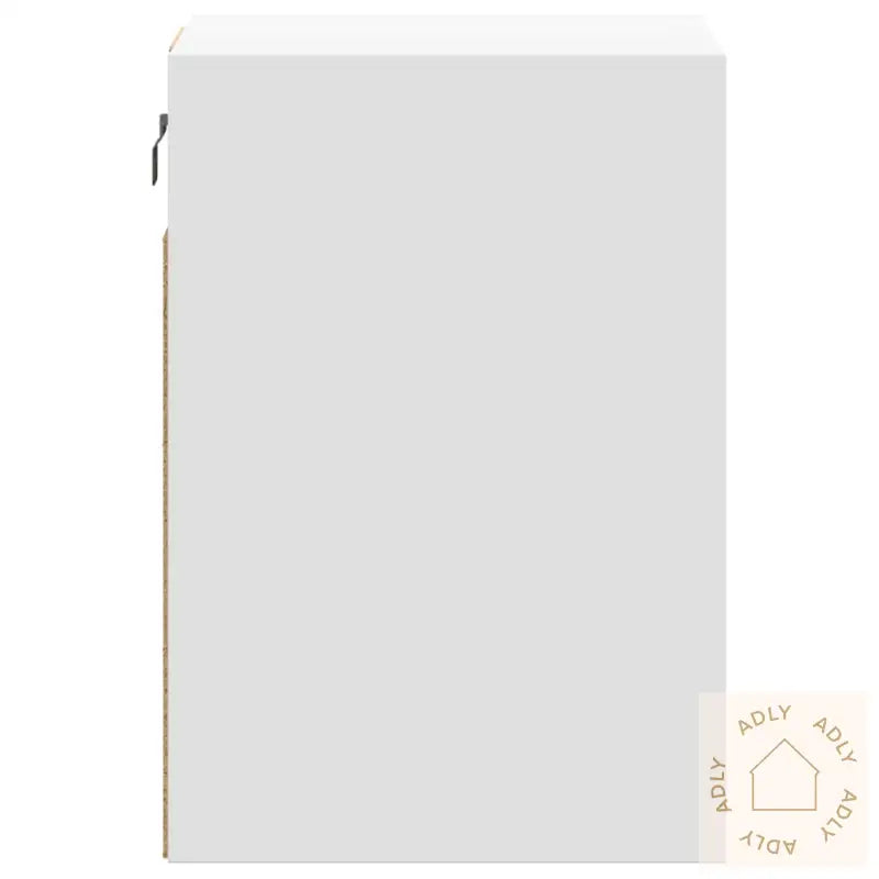 Vegghengte Nattbord Med Led-Lys 2 Stk Hvit