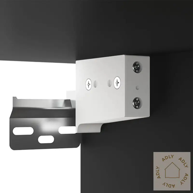 Veggmontert Nattbord 2 Stk Svart 35X35X20 Cm