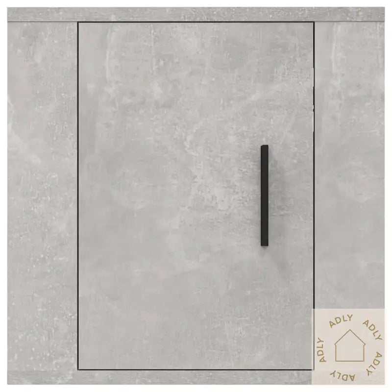 Vegghengte Tv-Benker 2 Stk Betonggrå 40X34,5X40 Cm