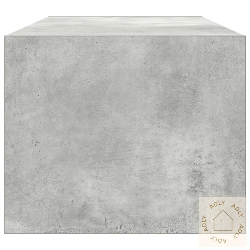 Tv-Benker 2 Stk Betonggrå 80X31X25,5 Cm Konstruert Tre
