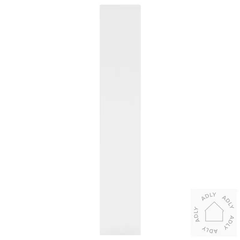 Vegghylle Hvit 36X16X90 Cm Konstruert Tre