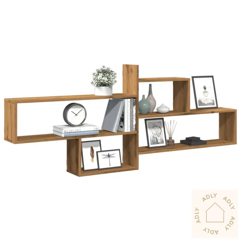 Vegghylle Artisan Eik 167,5X18X68 Cm Konstruert Tre