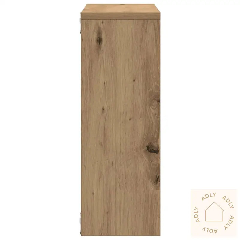 Vegghylle Artisan Eik 45X16X45 Cm Konstruert Tre