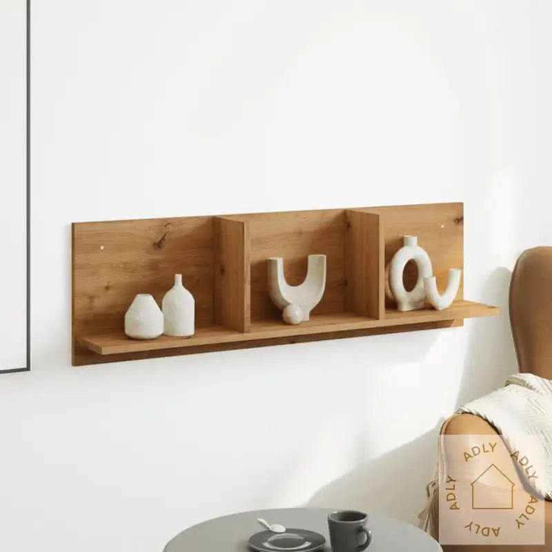 Veggskap 100X16,5X30 Cm Artisan Eik Konstruert Tre