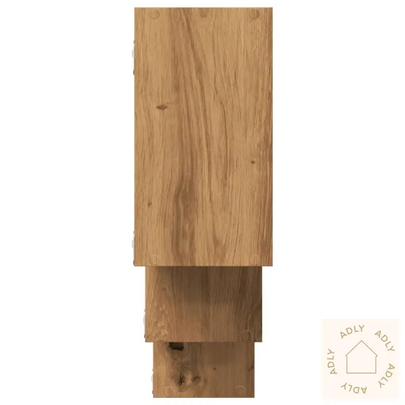 Vegghylle Artisan Eik 159X18X66 Cm Konstruert Tre