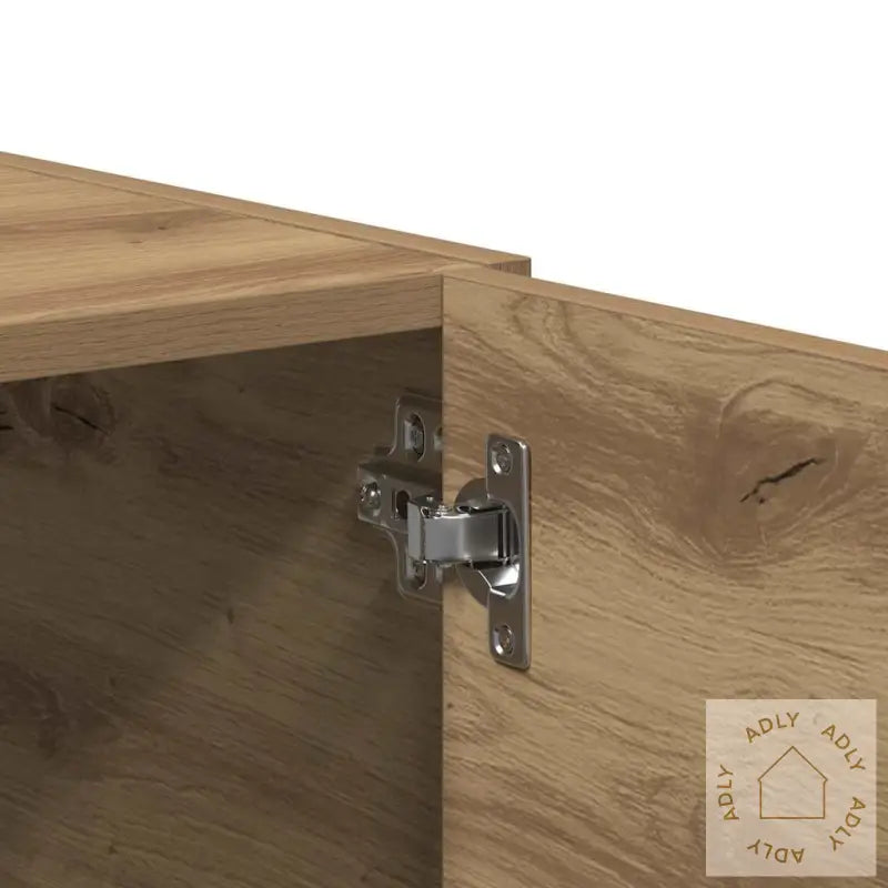 Veggskap Artisan Eik 80X39X40 Cm Konstruert Tre