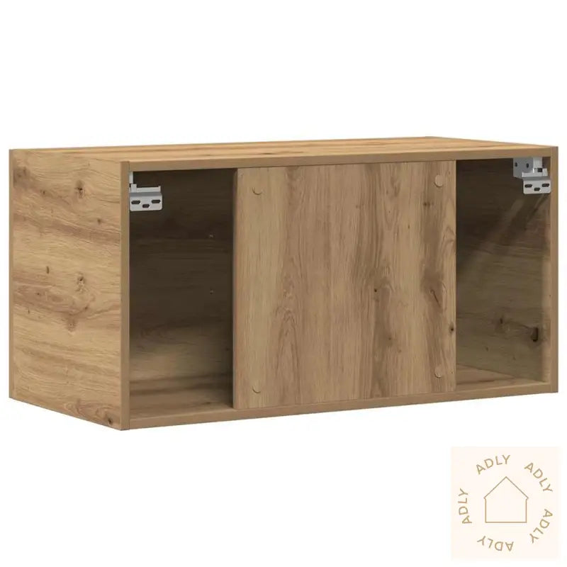 Veggskap Artisan Eik 80X39X40 Cm Konstruert Tre