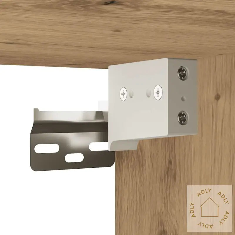 Veggskap Artisan Eik 80X39X40 Cm Konstruert Tre
