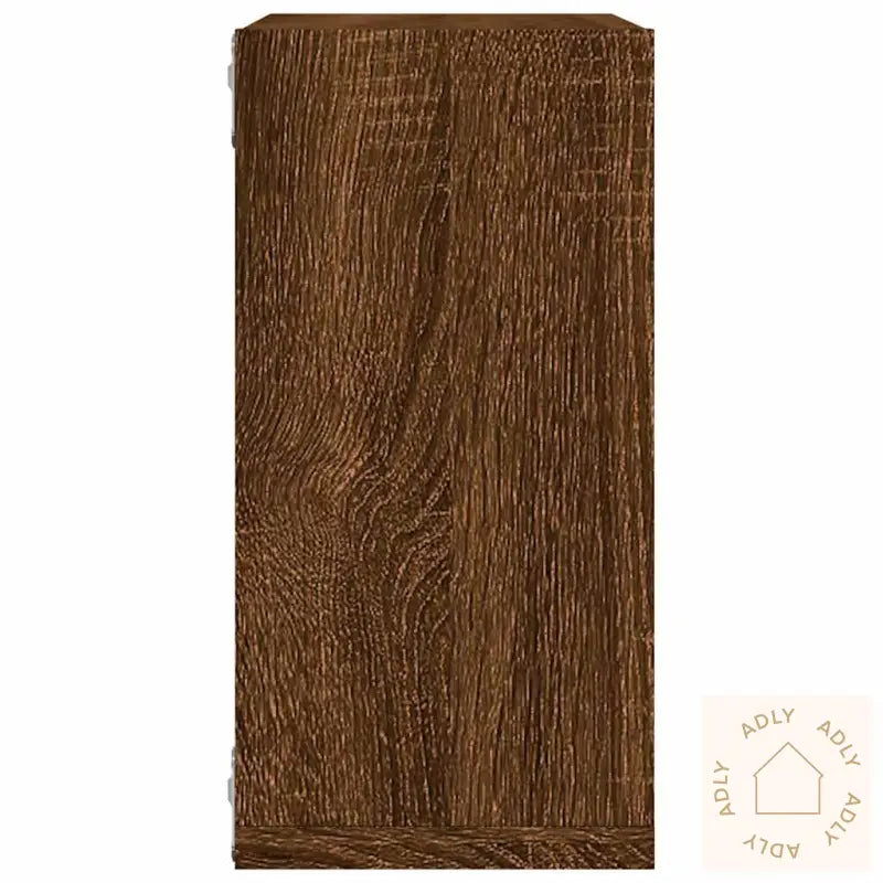 Vegghyller Kubeformet 4 Stk Brun Eik 30X15X30 Cm