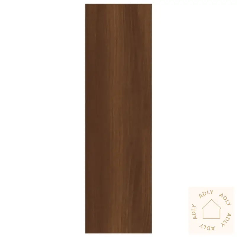 Vegghylle Brun Eik 75X16X55 Cm Konstruert Tre