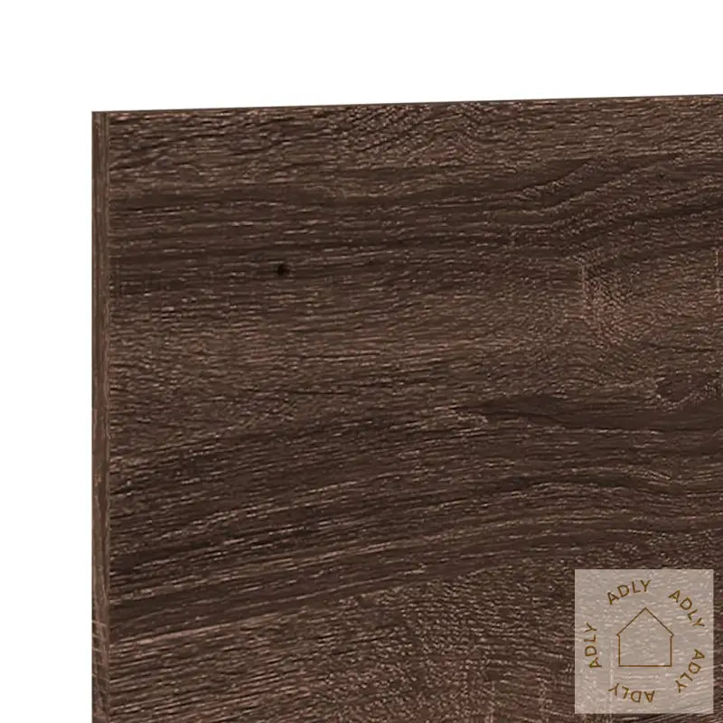 Veggskap 100X16,5X30 Cm Brun Eik Konstruert Tre