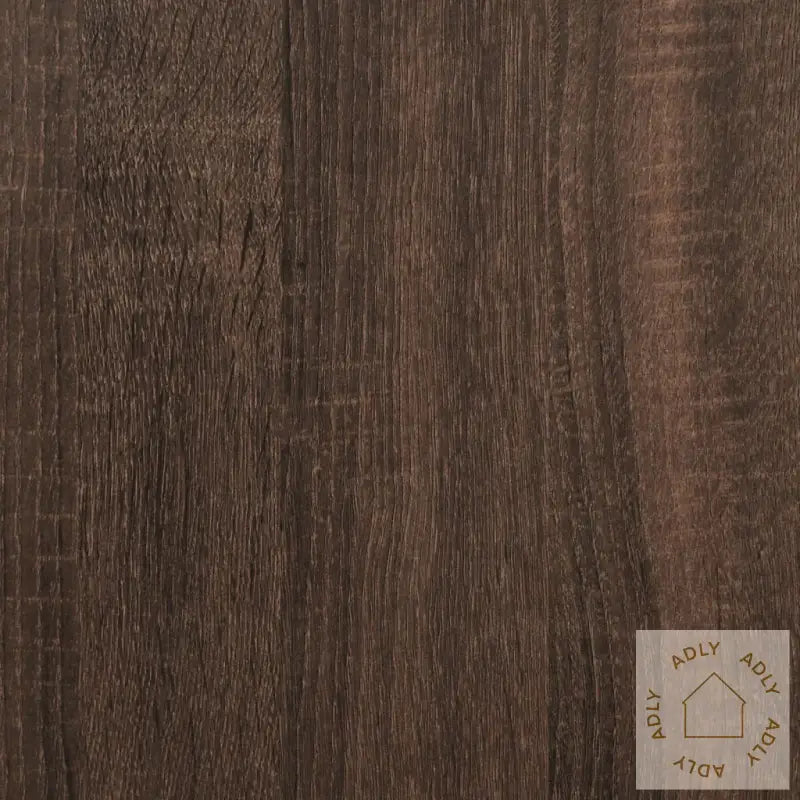 Vegghylle Brun Eik 104X15X49 Cm Konstruert Tre