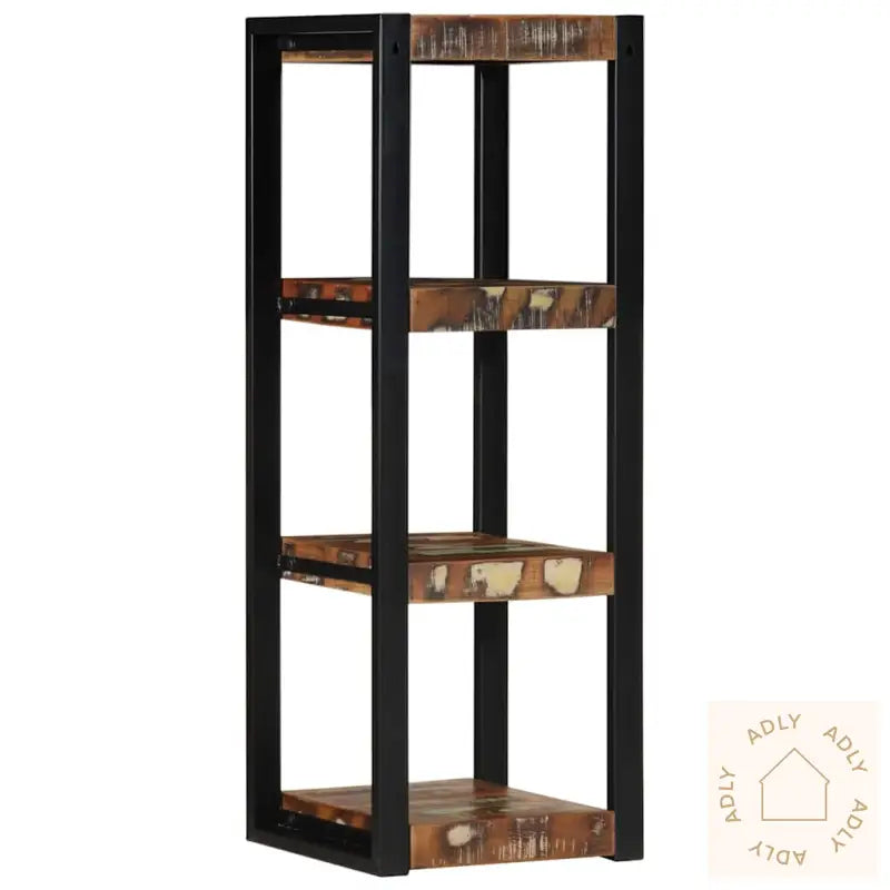 Vegghylle Flerfarget 35X35X100 Cm Gjenvunnet Heltre