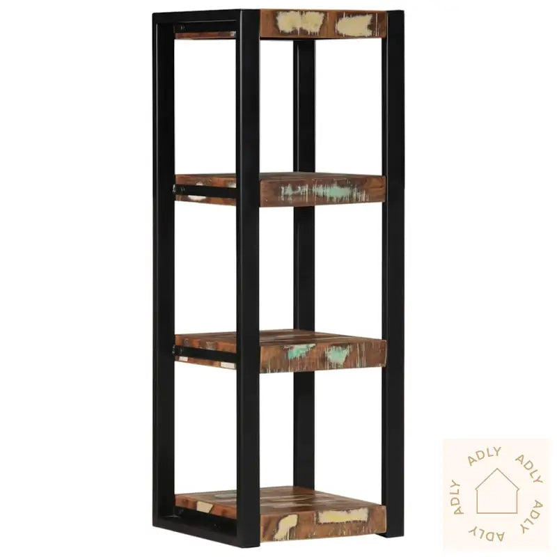 Vegghylle Flerfarget 35X35X100 Cm Gjenvunnet Heltre