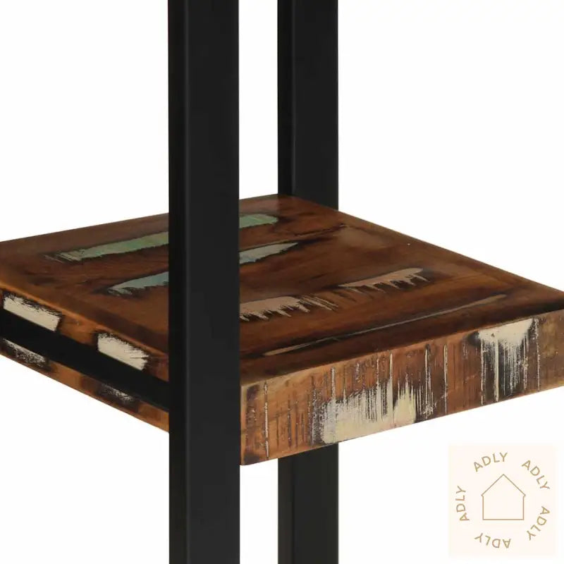 Vegghylle Flerfarget 35X35X100 Cm Gjenvunnet Heltre